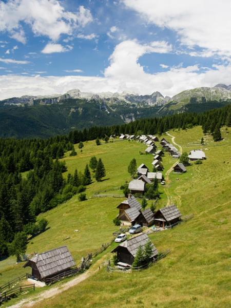 Villa Pokljuka Zgornje Gorje Bagian luar foto