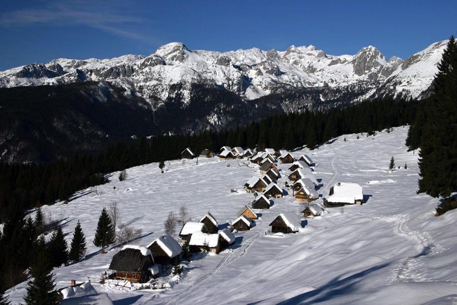 Villa Pokljuka Zgornje Gorje Bagian luar foto